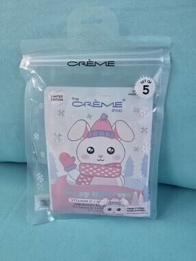 🦩 5 Pc. Crème Shop Face Sheet Masks
